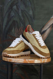 Date sneakers vintage 70’s running leggera e confortevole verso i tuoi sogni ATHLETA versatili ed eleganti Nylon Sand 