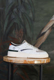 Sneakers Torneo Colored White-Testa di Moro