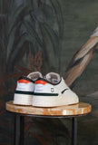 Sneakers Torneo di D.A.T.E. City-style 90s luxury a design Colored White-Testa di Moro pelle white  sporty-chic fall-Winter