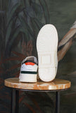Sneakers Torneo di D.A.T.E. City-style 90s luxury a design Colored White-Testa di Moro pelle white  sporty-chic fall-Winter