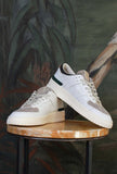 Sneakers Torneo di D.A.T.E. City-style 90s luxury a design Colored White-Testa di Moro pelle white  sporty-chic fall-Winter