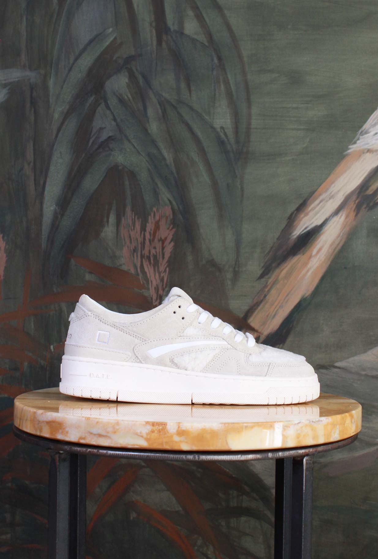 sneakers torneo teddy white di date da donna per la collezione autunno inverno 25/26
