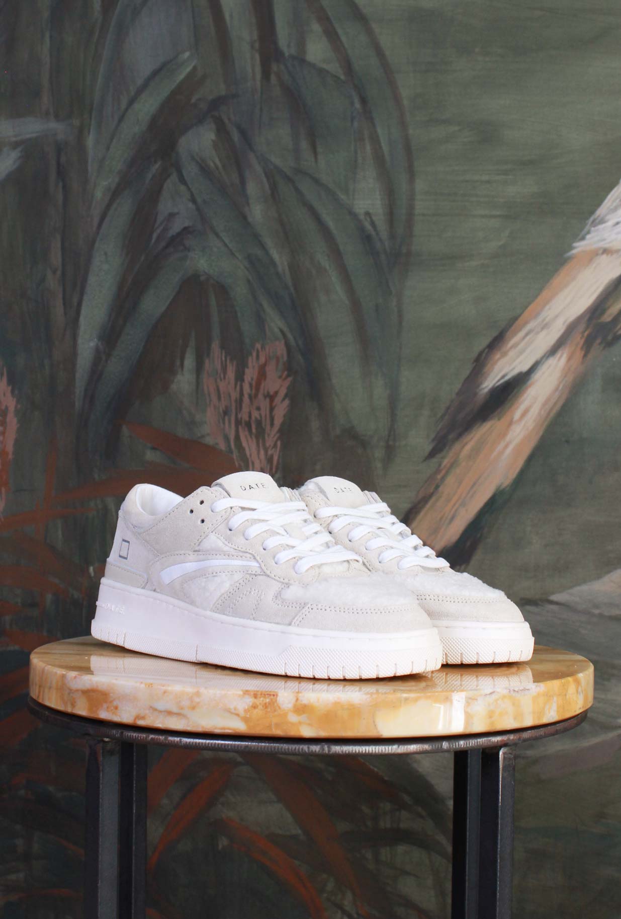 sneakers torneo teddy white di date da donna per la collezione autunno inverno 25/26