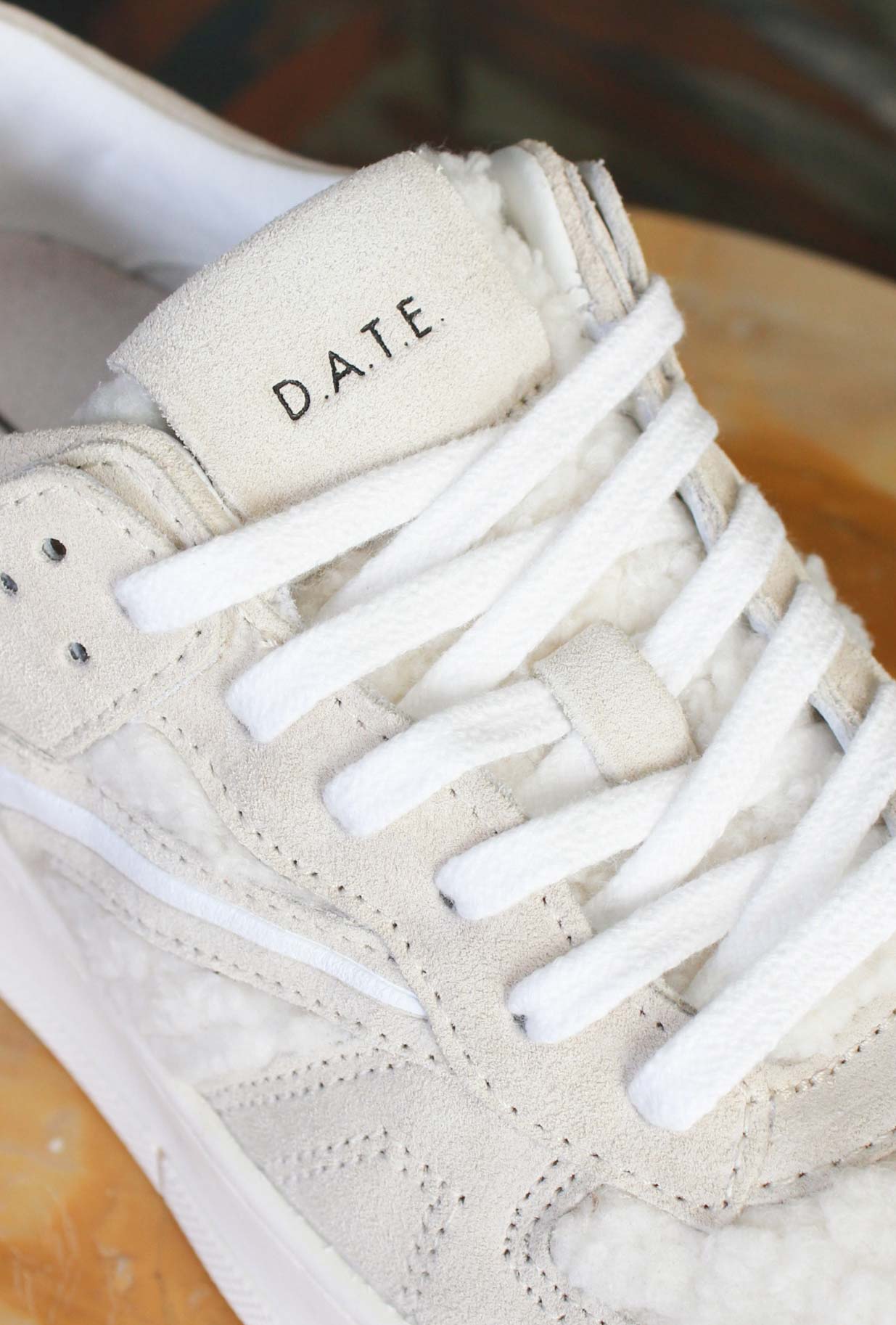sneakers torneo teddy white di date da donna per la collezione autunno inverno 25/26