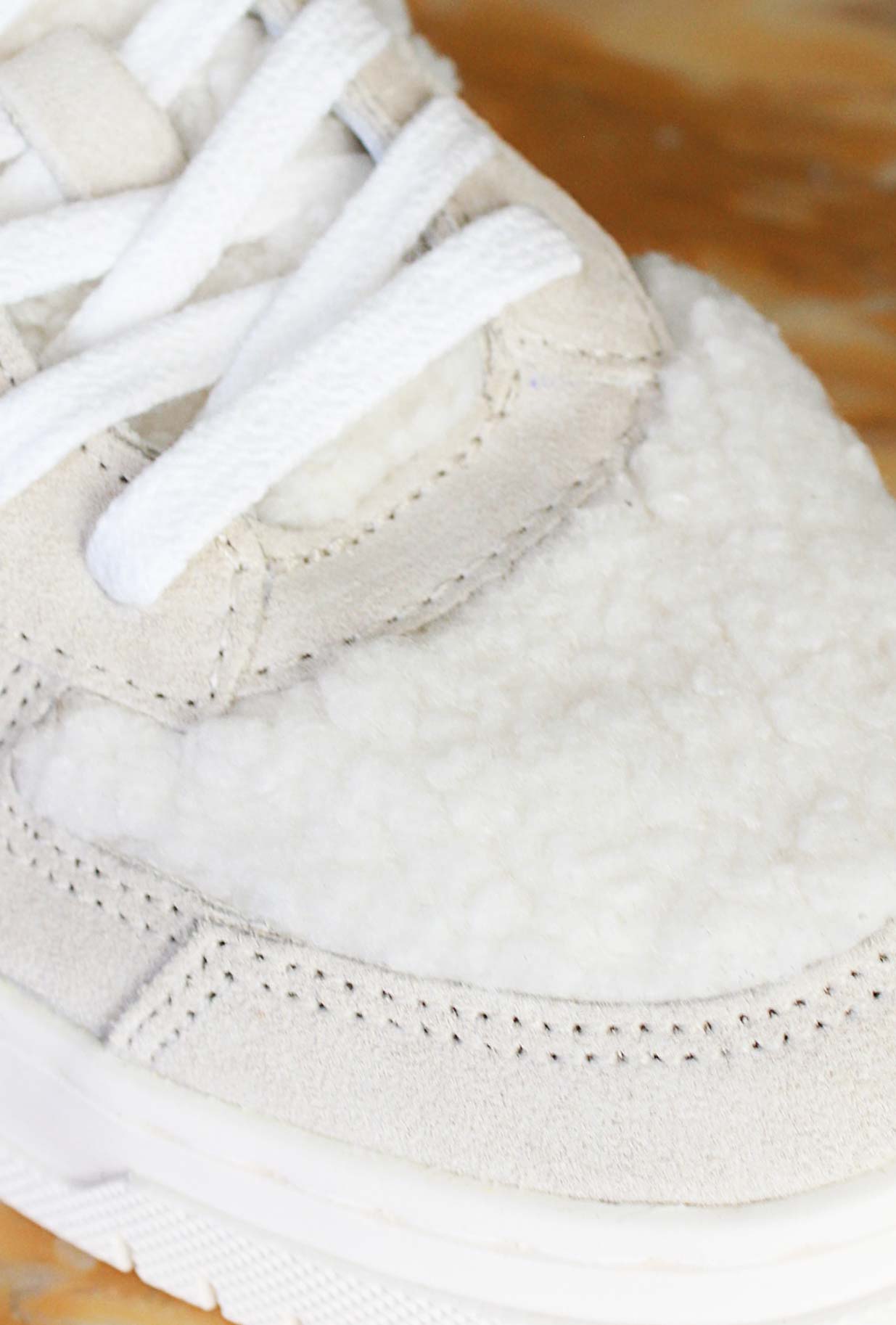 sneakers torneo teddy white di date da donna per la collezione autunno inverno 25/26