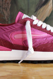 nuova sneakers athleta di date con tomaia in nylon ultralight fuxia pe25 da donna
