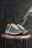 nuova sneakers athleta di date con tomaia in nylon ultralight sage lilac yellow pe25