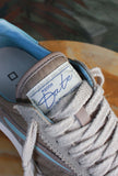nuova sneakers athleta di date con tomaia in nylon ultralight taupe celeste pe25