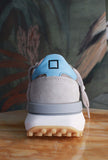 nuova sneakers athleta di date con tomaia in nylon ultralight taupe celeste pe25