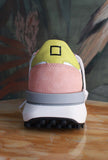 nuova sneakers athleta di date con tomaia in nylon ultralight white pink pe25