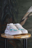 Sneakers running fuga di date con plantare in memory stagione donna pe25 color ivory