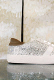 Sneaker Hill Low di D.A.T.E. nuova variante Glitter Platinum da Donna