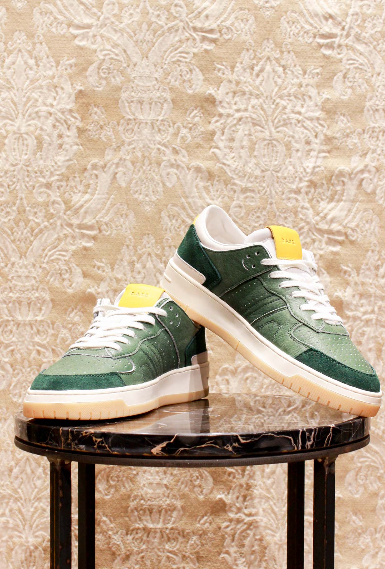 Shoes green color top