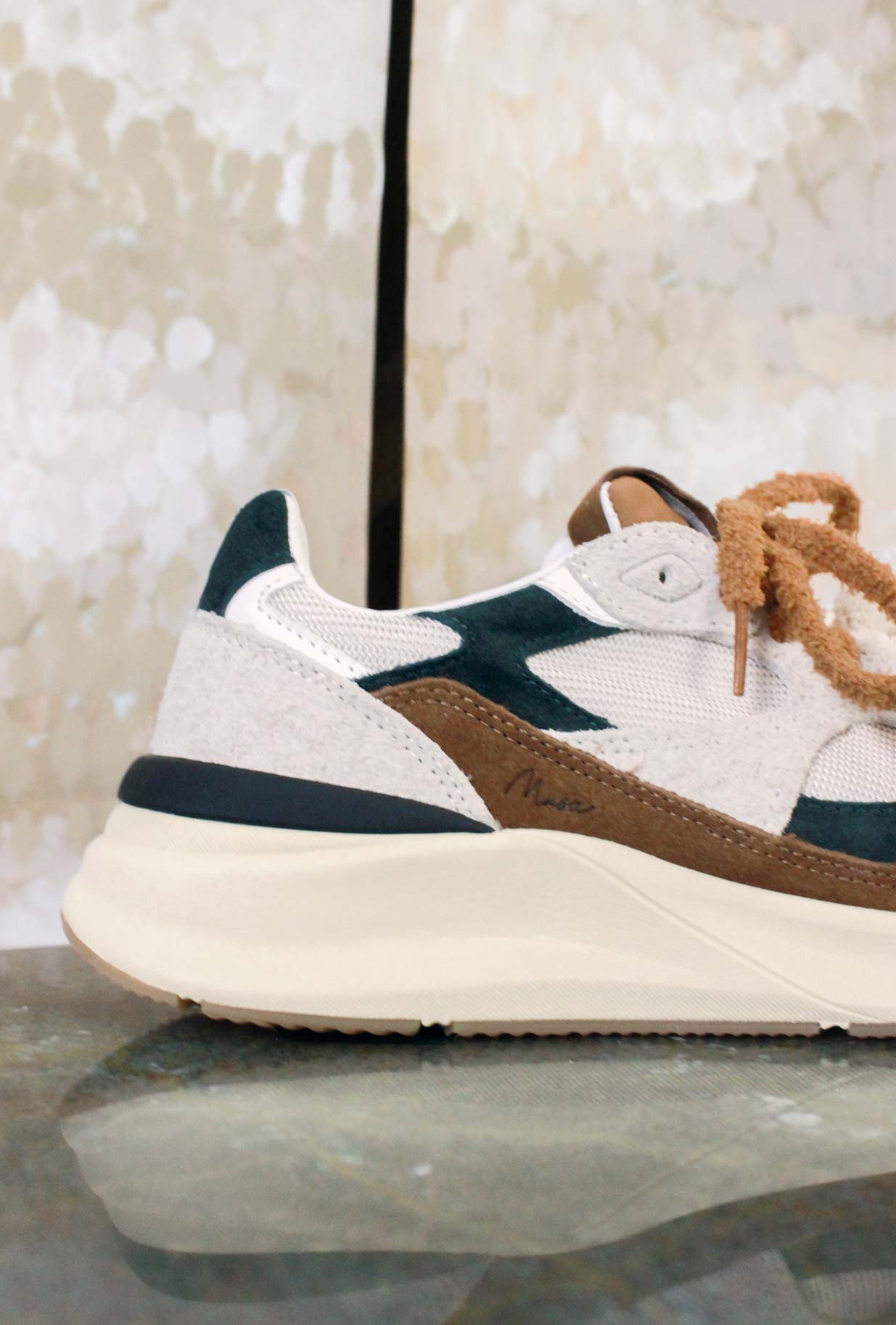 Sneakers Musa di D.A.T.E. casualwear modello Musa Mono Ivory da Donna