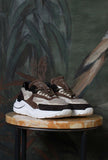 D.A.T.E. design audace Sneakers Fuga della Maison chunky  70’s Chocolate dalle nuances autunnali teddy morbido e caldo FUGA 