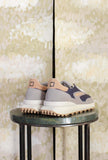 Sneakers firmato D.A.T.E. modello ATHLETA variante Nylon Blue da Uomo