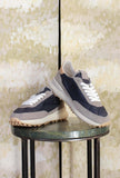 Sneakers firmato D.A.T.E. modello ATHLETA variante Nylon Blue da Uomo