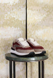 Sneakers D.A.T.E. modello ATHLETA variante Nylon Bordeaux da Uomo