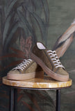 D.A.T.E. Sneakers TENDER ispirazioni Vintage anni '70 pelle Pop Army