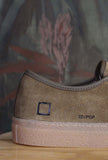D.A.T.E. Sneakers TENDER ispirazioni Vintage anni '70 pelle Pop Army