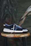 Date sneakers presenta la nuova torneo denim patchwork da uomo per l'estate 2025