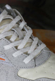 Nuova Sneakers Torneo di Date collezione estate in nylon color avorio da uomo e dettagli arancio