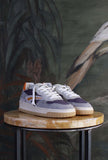 Nuova sneakers toneo di date da donna in nylon viola vintage mood e pelle orange estate 25