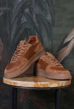 Date eleganza unica sneakers Torneo Sneakers City style 90s luxury  design esclusivo Torneo Pure Natural color cuoio eleganza charme  versatile sporty chic fall winter