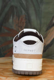 Date eleganza unica sneakers city 90s luxury design Torneo Pop White Brown scarpa versatile sporty chic Fall Winter