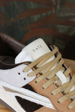 Date eleganza unica sneakers city 90s luxury design Torneo Pop White Brown scarpa versatile sporty chic Fall Winter