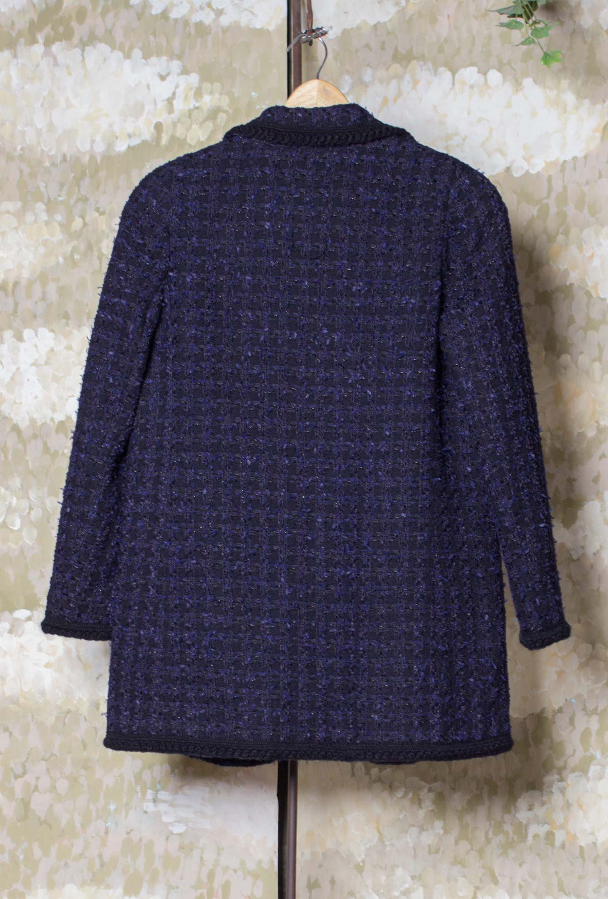 Long Blazer di Edward Paris proposto nella profonda tonalità Midnight Blue da Donna