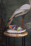 Sandalo Nazca 2 Woman Green-Violet-Orange