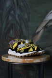 Sandalo sneakers Nazca di Flower Mountain multicolor leopard yellow
