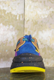 Sneakers Kazana Fall di Flower Mountain  mix di Suede e Lycra in vibrante combinazione cromatica Orange-Yellow-Bordeaux da Uomo