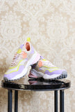 Nuova sneakers kotetsu di flower mountain donna in ripstop color beige lilla