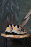 Flower Mountain Lenzan dinamica cromie Sneakers Lenzan Woman Suede-Pony Military-Black-Taupe