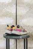 Sneakers Solin Woman Suede-Nylon Fuchsia-Rose-Orange