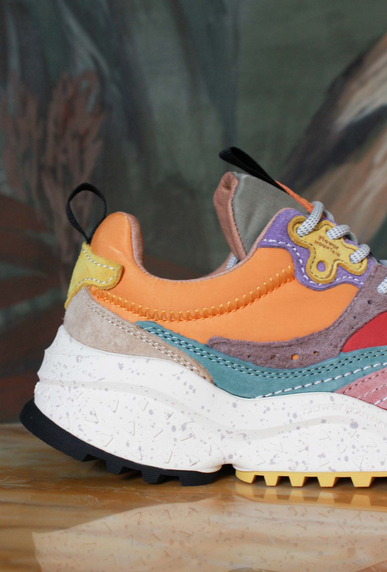 Flower Mountain nuova sneakers donna Wave stile trekking urbano fuchsia cipria sporty-chic fall-winter