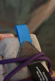 Sneakers yamabushi di flower mountain da uomo realizzata in nylon ripstop e suede color cloud grey