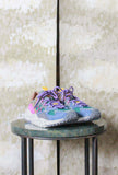 Sneaker Flower Mountain Yamabushi  variante Anthracite-Green-Purple da Donna 