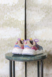 Sneaker Flower Mountain Yamabushi  variante Anthracite-Green-Purple da Donna 
