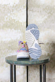 Sneaker Flower Mountain Yamabushi  variante Anthracite-Green-Purple da Donna 