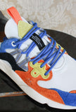 Flower Mountain nuova sneakers yamano 3 in mesh color orange bluette uomo pe24