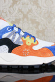 Flower Mountain nuova sneakers yamano 3 in mesh color orange bluette uomo pe24