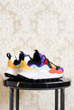 Sneakers da uomo yamano 3 di flower mountain nella colorway orange navy purple
