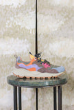 Sneaker Yamano 3 Suede-Nylon Flower Mountain Kaki Multicolor da Uomo