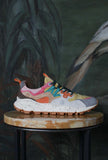 Sneakers Yamano 3 Man Suede-Nylon Grey-Yellow-Cream