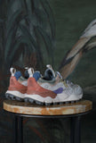 Sneakers Yamano da uomo di Flower Mountain in nylon color beige e viola pe25