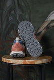 Sneakers Yamano da uomo di Flower Mountain in nylon color beige e viola pe25