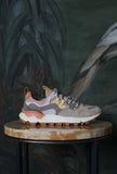 Sneakers Yamano 3 Suede-Canvas Light-Brown-Rose